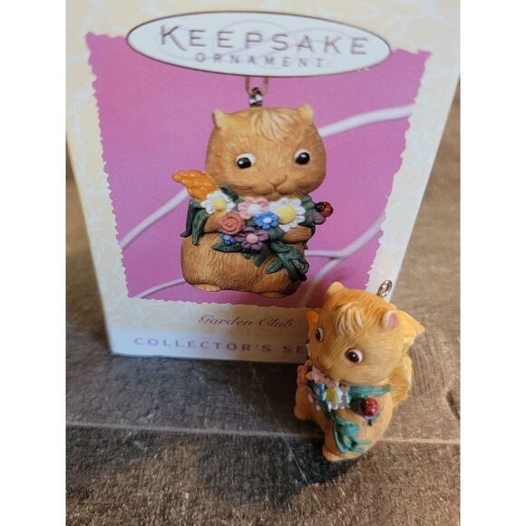 Hallmark Garden Club 1997 ornament Xmas decor - Picture 1 of 6
